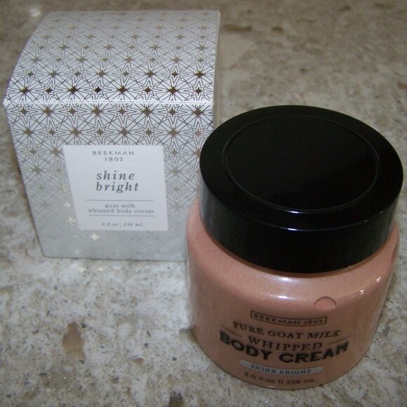 Beekman 1802 Shine Bright Goat Milk Whipped Body Creme - Picture 3 of 3